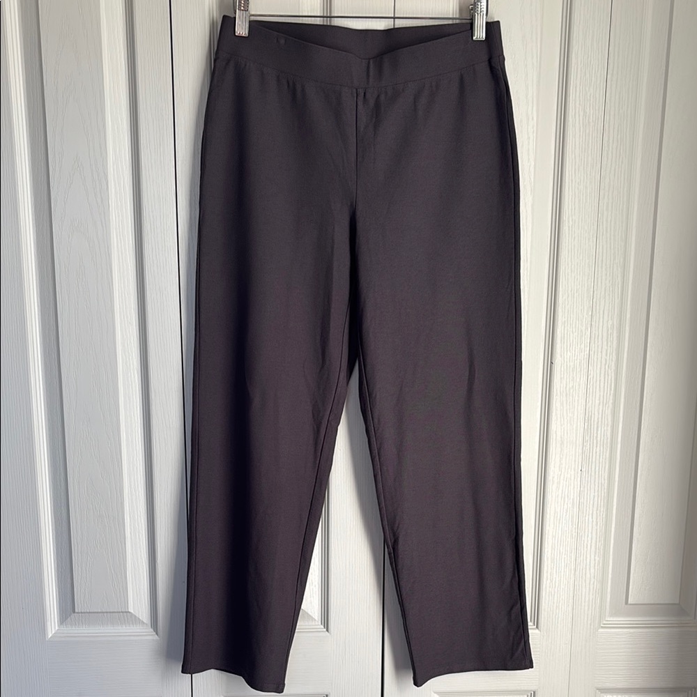 Eileen Fisher Washable Stretch Crepe Straight Pant. Size Small. NWT